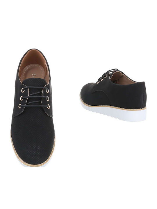 Damen Oxfords in Schwarz Farbe