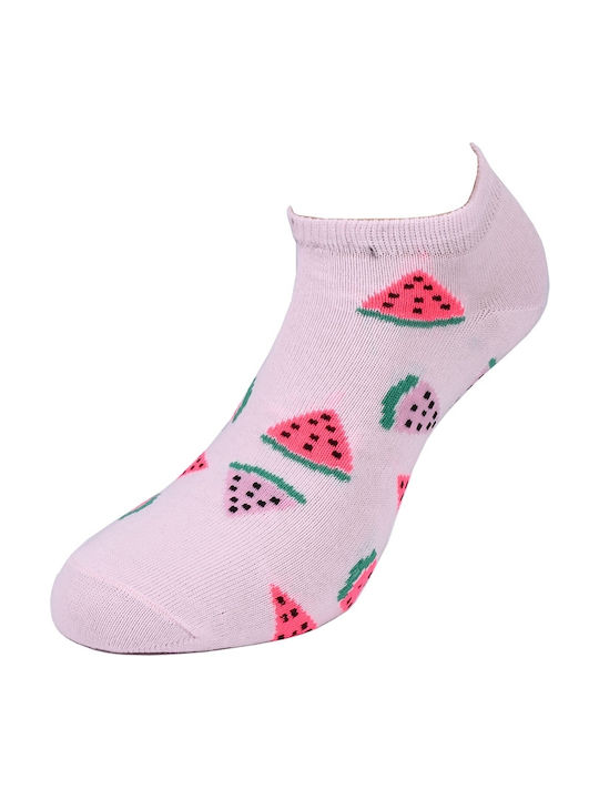 Vtex Κοντές Κάλτσες Σοσόνια Σχέδια Σετ 3 Ζεύγη Multicolour