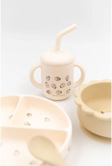 Bamboom Feeding Set made of Silicone 4pcs