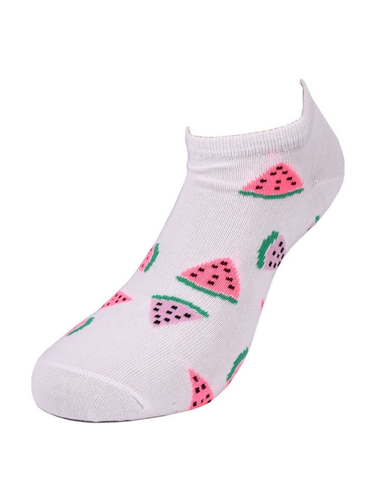 Vtex Κοντές Κάλτσες Σοσόνια Σχέδια Σετ 3 Ζεύγη Multicolour