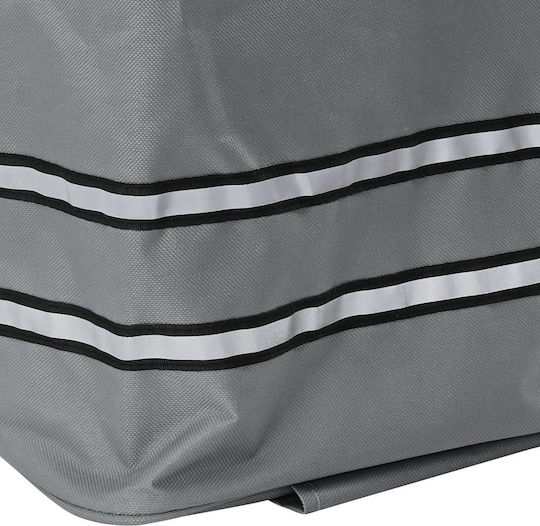 Stoff Einkaufswagen Klappbar Gray 47x39x101cm