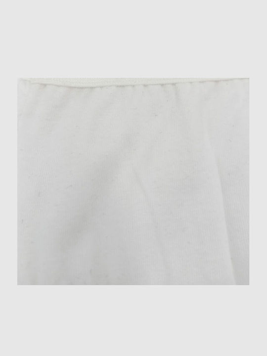 Talie înaltă Femei Slip 3Pack Albe