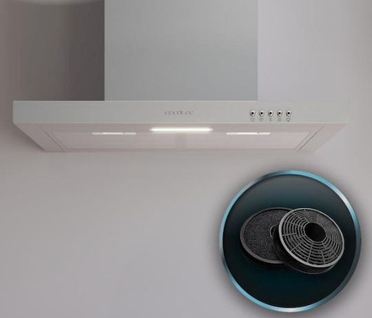 Cecotec Bolero Flux Απορροφητήρας Καμινάδα 60cm Inox