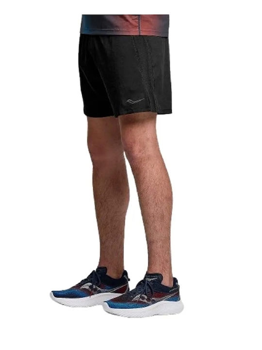 Saucony Outpace Мъжки Шорти Черна