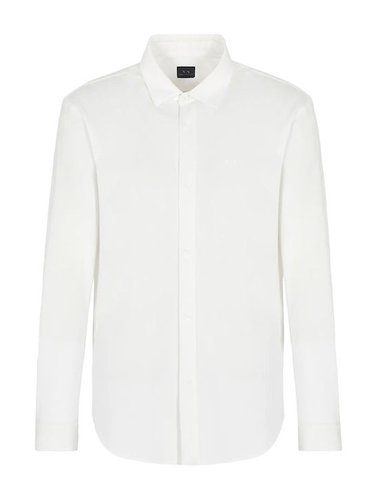 Long-sleeved Cotton Shirt White