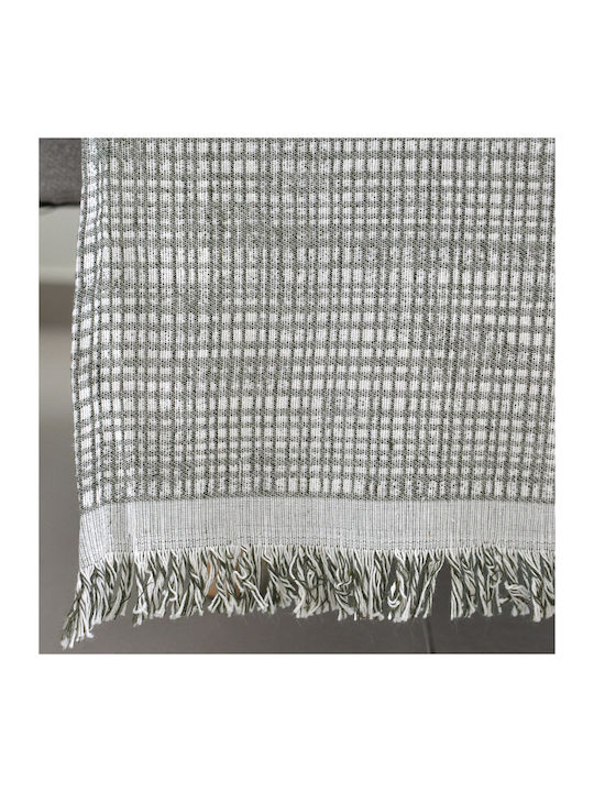 Ravelia Quadro Ριχτάρι Πολυθρόνας 180x180εκ. Khaki