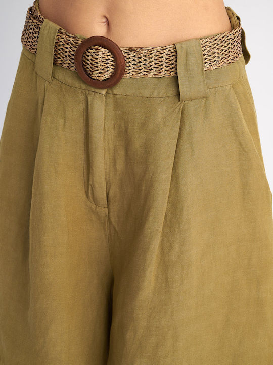 Abigail Women's Bermuda Shorts Haki