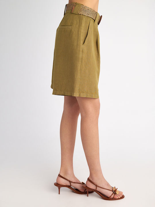 Abigail Women's Bermuda Shorts Haki