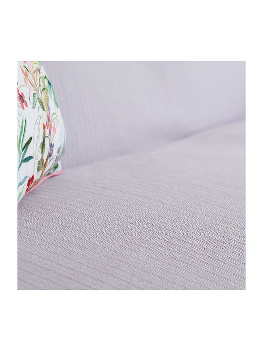 Ravelia Satu Three-Seater Sofa Throw 180x300cm Lilac
