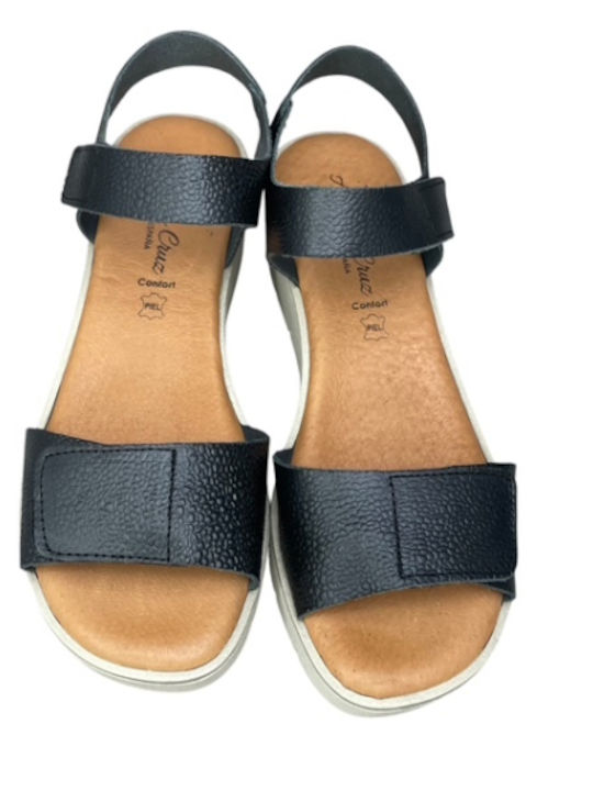 Anatomic Women's Leather Platform Shoes Black
