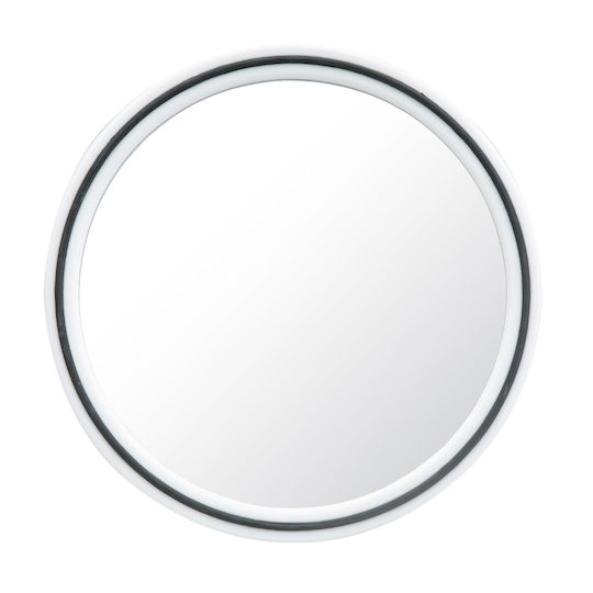 Sibel Makeup Mirror Hand 22x22cm White