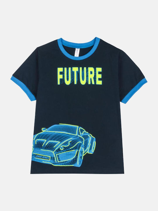 Joyce Детска пижама Лятна Blue Future