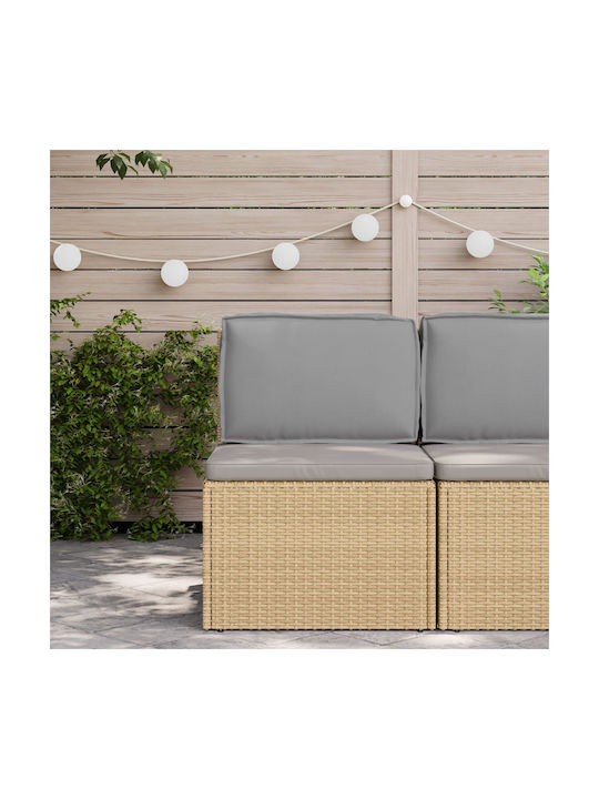 vidaXL Garden Chair Cushion with Backrest Grey 40x50cm