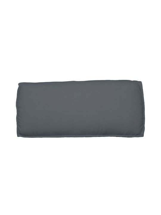 vidaXL Wasserdichtes Gartenstuhlkissen mit Rückenlehne Anthrazit 50x120cm