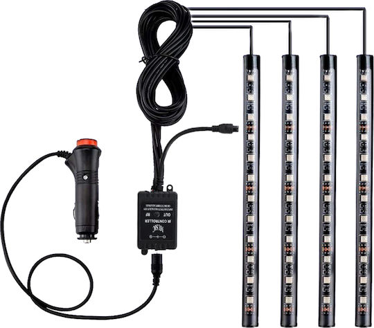 GloboStar Interior Decorative Car Lighting System 12V RGB