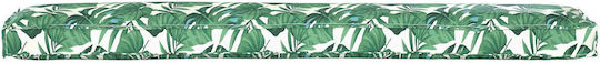 vidaXL Für Gartenbank-Kissen Grün 40x200cm
