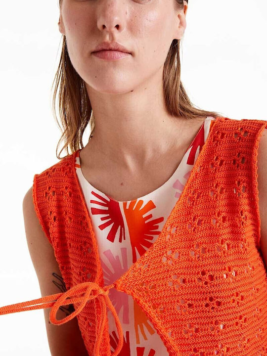 Damen Jacke Orange