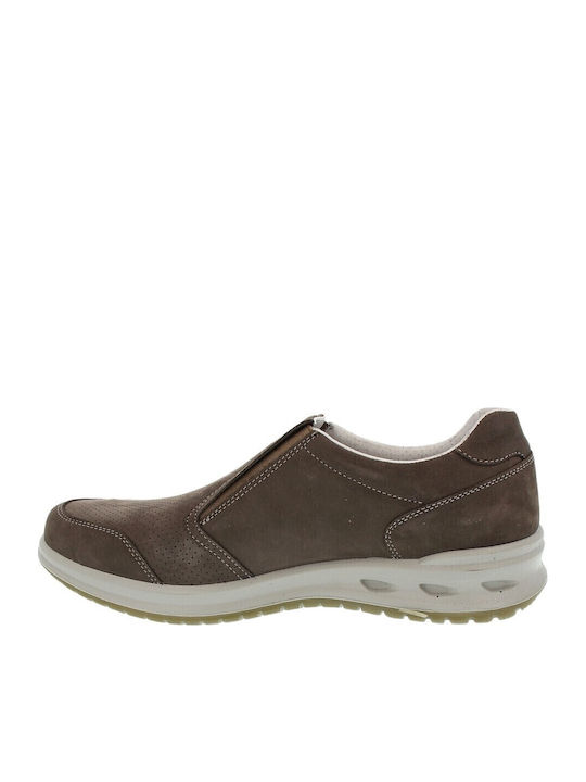 Leder Herren Freizeitschuhe Anatomisch Gray