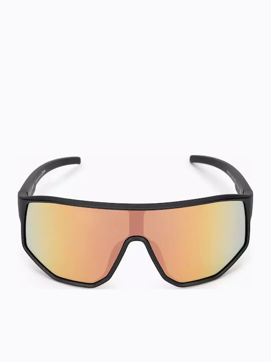 Red Bull Spect Ανδρικά Γυαλιά Ηλίου με Μαύρο Κοκκάλινο Σκελετό και Πολύχρωμο Καθρέφτη Φακό DASH-002