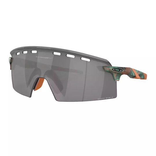 Oakley Encoder Strike Vented Sunglasses Coalesce Collection Matte Copper Patina Prizm Black