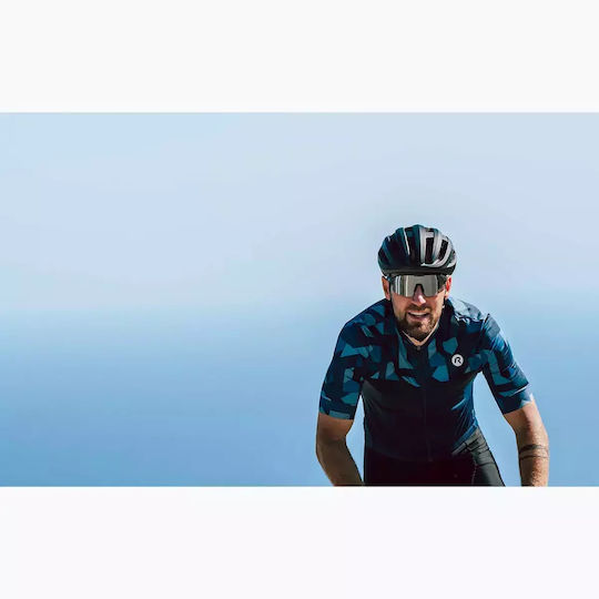 Rogelli Mirage Black Smoke Silver Mirror Sunglasses