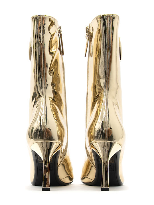 Women's Ankle Boots Gold