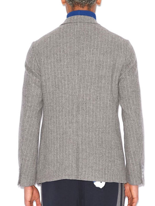 Armani Exchange Men's Suit Jacket Grey-White