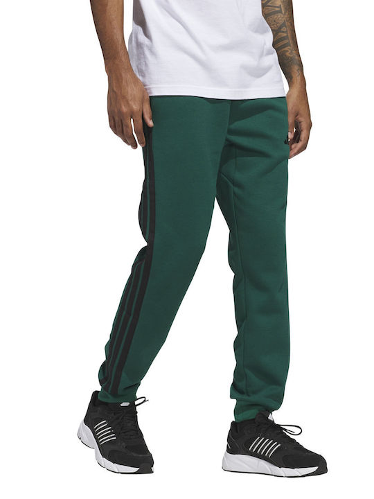 3-stripes Παντελόνι Φόρμας με Λάστιχο Πρασινο