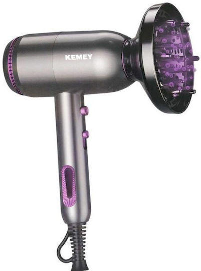 Kemei Haartrockner mit Diffusor 3500W