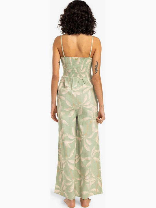 Summer Rainbow Women's One-piece Suit Pistachio
