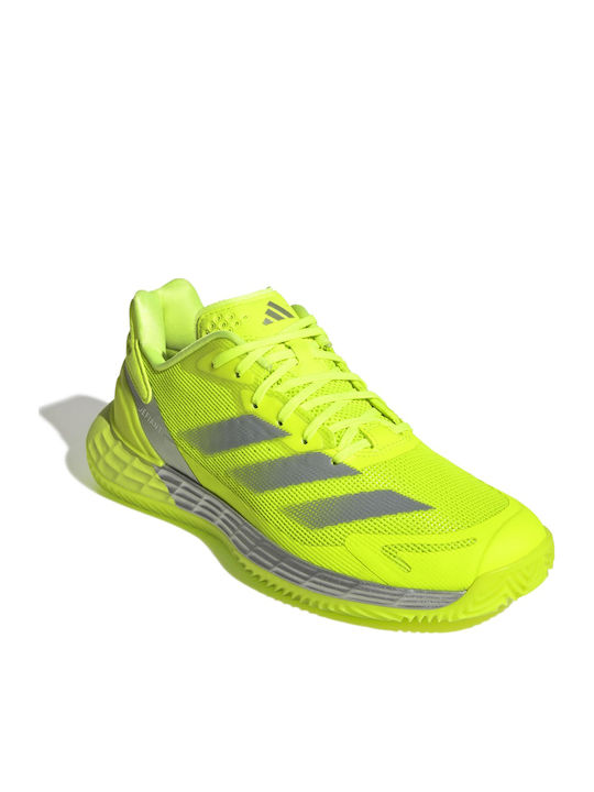 adidas Defiant Speed 2 Women's Tennis Shoes for Clay Courts Yellow