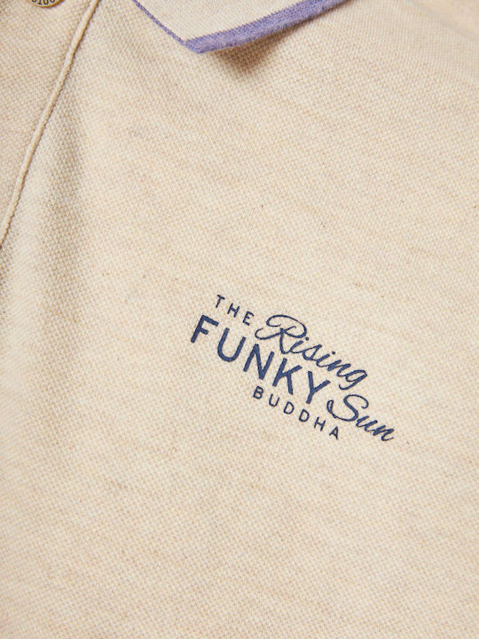 Polo Short Sleeve Ecru Blouse