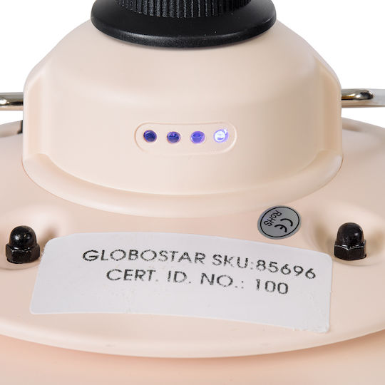 GloboStar Lanternă LED Reîncărcabilă Pentru Camping Cu Lanternă 400lm 4W