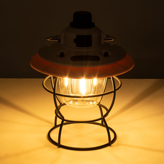 GloboStar Lanternă LED Reîncărcabilă Pentru Camping Cu Lanternă 400lm 4W