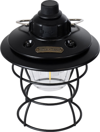 GloboStar Lanternă LED Reîncărcabilă Pentru Camping Cu Lanternă 400lm 4W