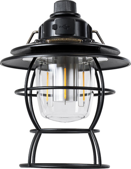 GloboStar Lanternă LED Reîncărcabilă Pentru Camping Cu Lanternă 400lm 4W