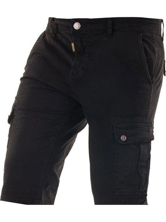 Herrenshorts Cargo Schwarz