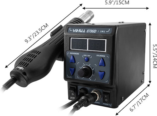 GloboStar 79972 Soldering Station Electric 1200W with Temperature Setting