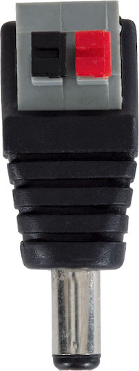 GloboStar Connection Plug for CCTV Systems Black 70677