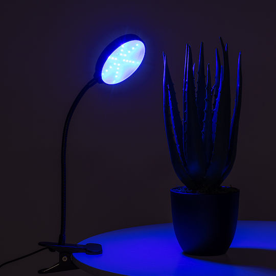 GloboStar Desk Grow Light with LED and Power 5W L10xW20xH36cm.