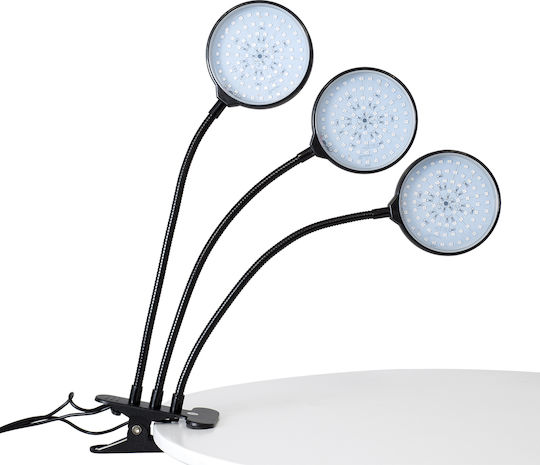 GloboStar Desk Grow Light with LED and Power 15W L10xW30xH41cm.