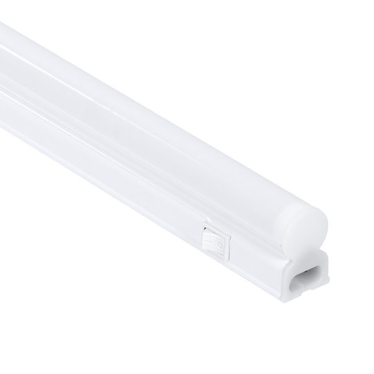 GloboStar Φωτιστικό Πάγκου Κουζίνας Tubo LED 5.5W Warmes Weiß mit Schalter M30xB2.2xH3.5cm.