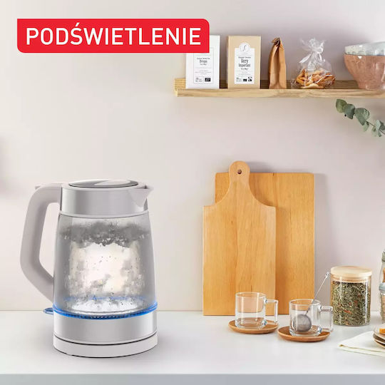 Tefal Βραστήρας 1.7lt 2200W Γκρι