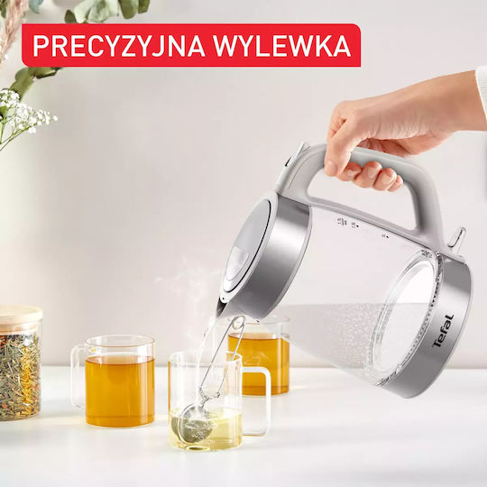 Tefal Βραστήρας 1.7lt 2200W Γκρι