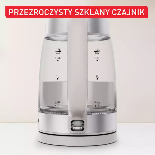 Tefal Βραστήρας 1.7lt 2200W Γκρι