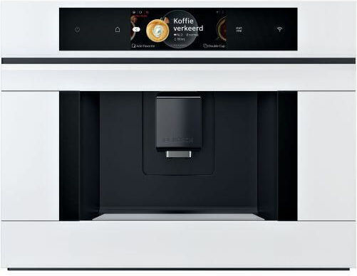Bosch Automat de Espresso Incorporabilă 1500W Presiune 19bar pentru Cappuccino Albă CTL7181W0