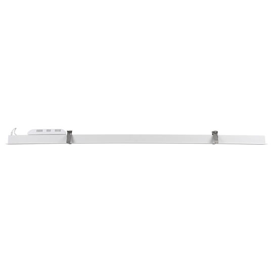 GloboStar Luca LED Kommerzielle lineare Beleuchtung Leuchte Decke 54W Warmes Weiß IP20 mit einstellbarer Helligkeit B121.5xT5xH4cm