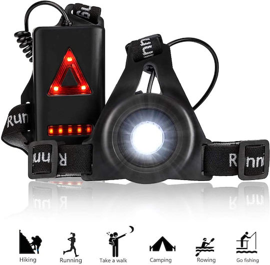 GloboStar Επαναφορτιζόμενος Φακός LED IP66 με Μέγιστη Φωτεινότητα 600lm
