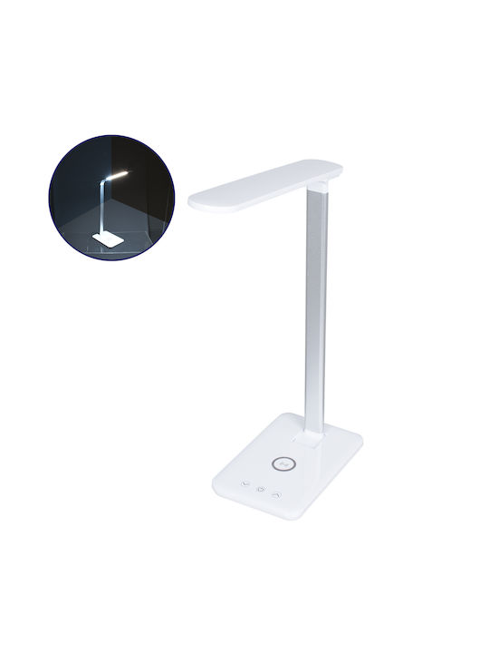 GloboStar Wasp LED Office Lamp Foldable in White Color