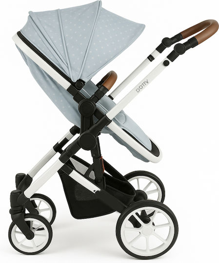 Kikka Boo Dotty Бебешка количка 2 в 1 Blue 16.7кг